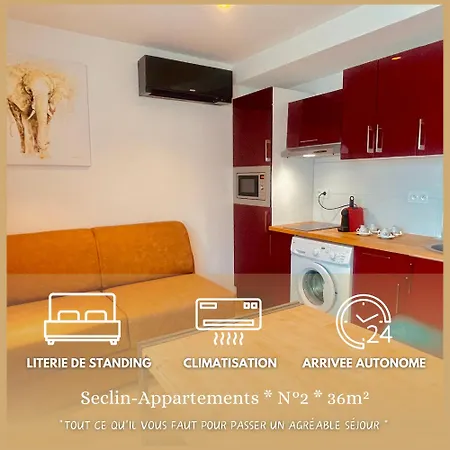 - Seclin-appartements Апартаменты *