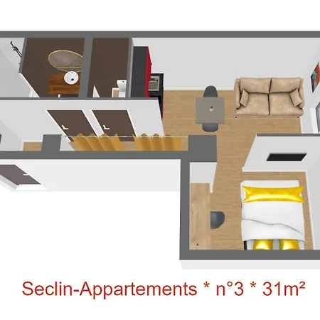Апартаменты - Seclin-appartements Секлен